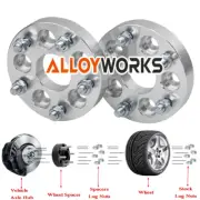 2pcs 25mm 5x100 Wheel Spacer M12x1.5 For Mazda 626 929 MX-6 RX-7 FC3S Ford Probe (for: Mazda)