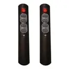 2PCS Universal 6-Button Smart Remote Control IR Copy Learning Function9180