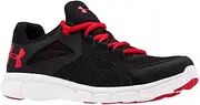UA Under Armour Men's Thrill Running Shoes (10.5 D(M) US Black White Red)