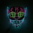 Halloween Mask LED Masks Glow Scary Mask Light Up Cosplay Mask AU