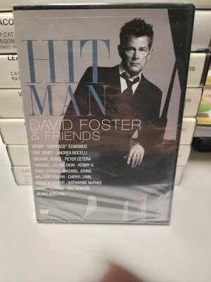 Hit Man David Foster & Friends (DVD) Andrea Bocelli, Celine Dion, New, Sealed