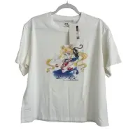 Sailor Moon Uniqlo T-shirt White Large NWT