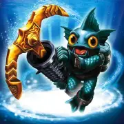Skylanders Swap Force Anchors Away Gill Grunt NFC Card FREE SHIPPING