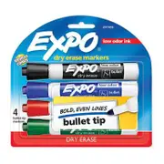 ExpoW/B Marker Blt Ast Pk4 Bx6