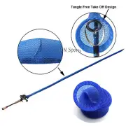 25mm Tangle Free Casting Fishing Rod Sleeve Sock Jacket Pole Cover Glove BLU