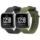 For Fitbit Versa Smart Watch Band Soft Nylon Woven Wrist Replacement Strap