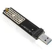 M.2 to USB Adapter USB3.1 to M.2 NVME Hard Disk Enclosure NGFF PCI-E Protocol...