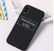 iPhone 11 Pro Max Case Smoking Kills Quote Women Funny Lovely Beauty Funny New