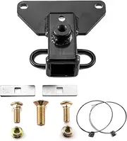 WeiSen 2" Rear Trailer Hitch Receiver Class 3 Towing Hitch Compatible with Jeep Gladiator JT 2020-2025