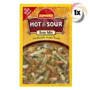 1x Packet Sun Bird Hot & Sour Soup Mix | Authentic Asian Taste | 1.34oz | No MSG
