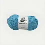 Big Twist Posh Yarn Blue Raspberry 100% Polyester Weight 5-Bulky 233 yd/7.05 oz
