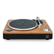 House of Marley Wireless Stir It Up Vinyl Record/Belt Drive Turntable Player BLK