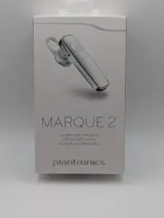 Plantronics Marque 2 M165 Wireless Bluetooth Headset Mobile Phone Earpiece White