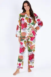Samara Long Pyjama Set--LINU-LONGPJ