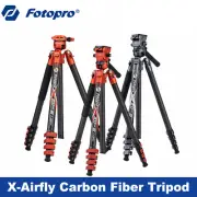 Fotopro X-Airfly Video Carbon Fiber Travel Tripod Quick Release with Ball Head