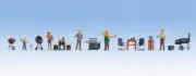 Noch 16200 HO/OO Gauge BBQ Party Themed Figure Set