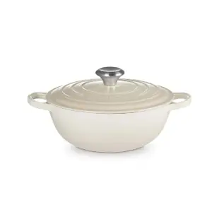 【Le Creuset】典藏琺瑯鑄鐵鍋媽咪鍋24cm(多色可選)