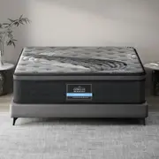 1x 34CM Mattress Giselle Bedding Euro Top