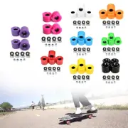 Upgrade Your Skateboards with 4Pcs 60x45mm 78A Wheels and ABEC9 Bearings
