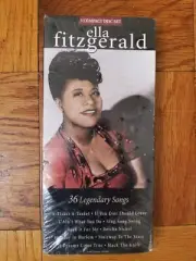 Ella Fitzgerald "36 Legendary Songs" 3-CD Box Set 2002 NEW & SEALED Vintage