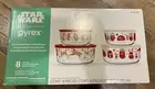Pyrex NIB Star Wars 8 Pcs Storage Glass Bowl Set Christmas Starwars Holiday