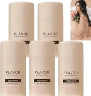 Body Deodorant Stick, Natural Aluminum-Free Deodorant Stick for Women & Men, Long-Lasting Odor Control Perfume, Perfume Antiperspirant with Moisturizing Formulation, 24-Hour Freshness (5pcs)