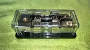 InstallGear 4/8 AWG Gauge AGU Fuse Holder Distribution Block 100A # 1GAGU48100