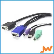 Serveredge 3m 3-in-1 KVM Cable - PS2USB And VGA