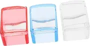 NULYLU Unique Nail Art Stamping Stamper Kit 3pcs Nail Art Plates for Diy Manicure