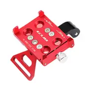 for OSMO GOPRO g-99 Action Camera Handlebar Mountain Road Bike Multi-function Aluminum Alloy Mobile Phone Navigation Bracket Stand RED COLOR