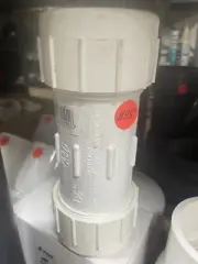 KPI CPC 1-1/2” Schedule 40 PVC Compression Coupling Steel/PVC