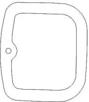 Norton Commando Inlet Rocker Inspection Gasket