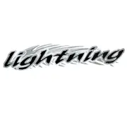 Ski Centurion Boat Lightening Decal Silver Gray Black 68 Inch