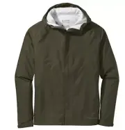 NWT Men's Outdoor Research Apollo Rain Wind Jacket - Juniper Green - Size L NEW