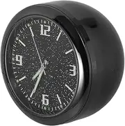 Car Luminous Clock Car Dashboard Clock Auto Clock Automotive Car Clock Truck Clock Auto Dashboard Clock Car Clocks for Dash Small Clock Automotive Clock Tiny Clock Zinc Alloy Black