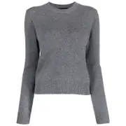 [Lisa Yang] Lisa Yang Crew Neck Cashmere Jumper II NUMERIC GREY