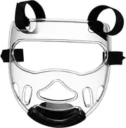 TOKIDNY 3pcs Kickboxing Sparring Face Cover Portable Boxing Gear Plastic Great for Taekwondo MMA Training