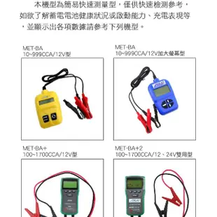 【職人工具】185-BT12V發電機電瓶 12V蓄電池檢測 汽車充電系統快速診斷(LED快速電瓶測試器 簡易電瓶檢測器)