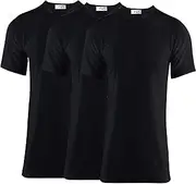 [orbiz] Thread Linens 3 Pack Mens Thermals T Shirt, Body Warmer Base Layer Thermal Underwear Mens Thermal Top for Men Size S-XXL