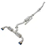 Invidia N2 O2 Back Exhaust+straight frt Pipe,Ti Tips for Toyota Yaris GR XPA16R