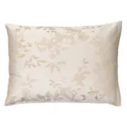 Christian Fischbacher Leaves Jacquard King Pillowcase