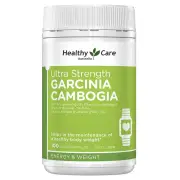 Healthy Care Garcinia Cambogia Ultra Strength 5000 100 Capsules | 100C