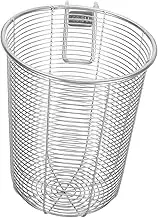 Garneck Stainless Steel Hot Pot Colander Fryer Basket Round Pasta Basket Pot Strainer Noodle Strainer Handle Cooking Colander for Home Kitchen