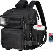 Boomistry 15L Mini Tactical Backpack Small Tactical Backpack for Men and Women, Military Molle Backpack for Gym, Daily