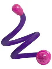 First Act WS101 Dynamic WrapStar Bendable Microphone for Kids, Purple Mic