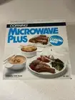 CORNING " MICROWAVE PLUS " 9 PC. COMPACT COOKWARE SET M-315 NIB 1986
