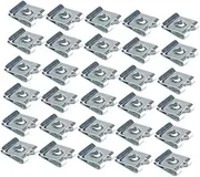 VINTORKY 50pcs Motorbike u Nut Fastener Manganese Steel u Clips Spire Clip for Bodywork Panel