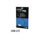 Manhattan USB Notebook Computer Flex Light with 2-LED and On/Off Push Button