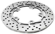 Motorcycle Front Rear Brake Disc Rotor Set 245mm Motorcycle Rear Brake Disc Rotor 5mm For YA&MA&HA MT-03 660cc 06-12 FZ1 Fa&ze&r/Naked 06-15 FZ6 Fa&ze&r 04-09 FZ6 S2 07-09