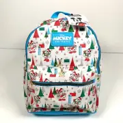 Disney’s Mickey And Friends Faux Leather Mini Backpack - NEW - Rare Christmas!